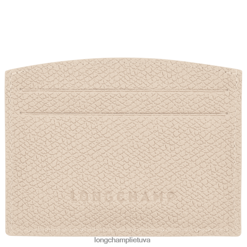 Longchamp roseau kortelės laikiklis popierius moterys odos gaminiai X6B2TB639
