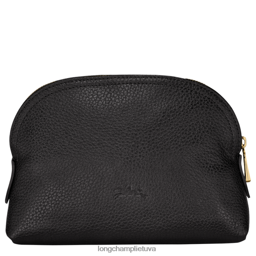 Longchamp le foulonne maišelis juodas moterys odos gaminiai X6B2TB694