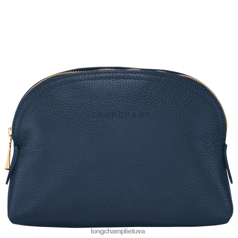 Longchamp le foulonne maišelis karinis jūrų laivynas moterys odos gaminiai X6B2TB698