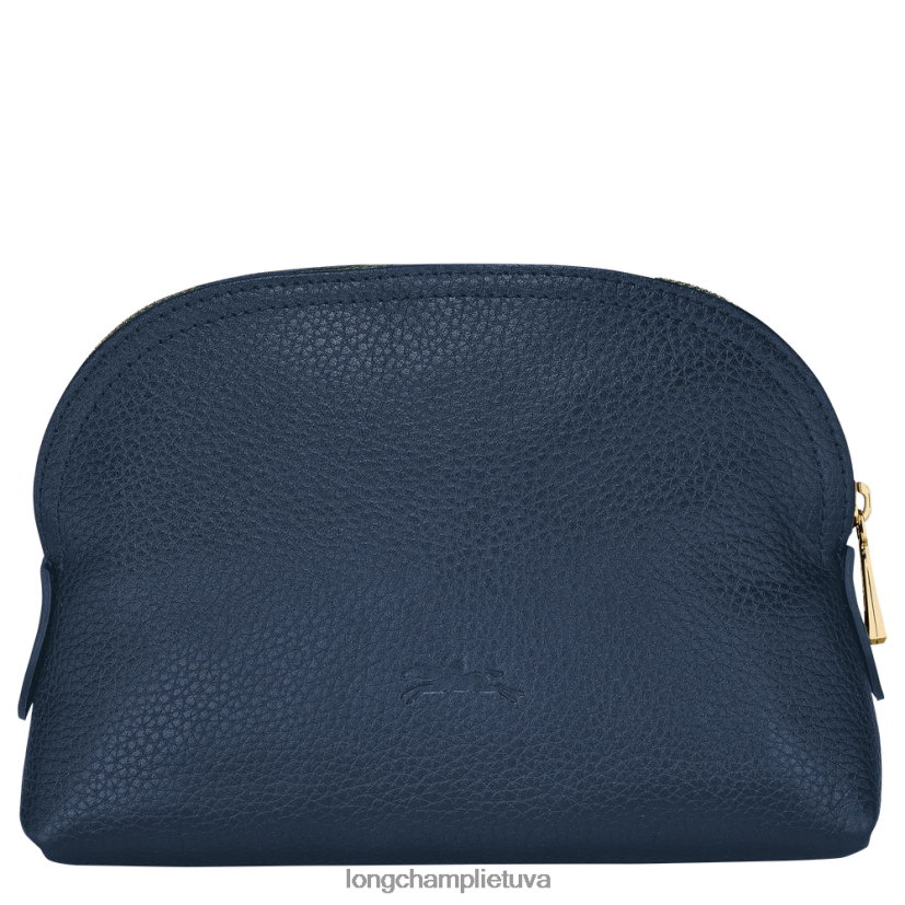 Longchamp le foulonne maišelis karinis jūrų laivynas moterys odos gaminiai X6B2TB698