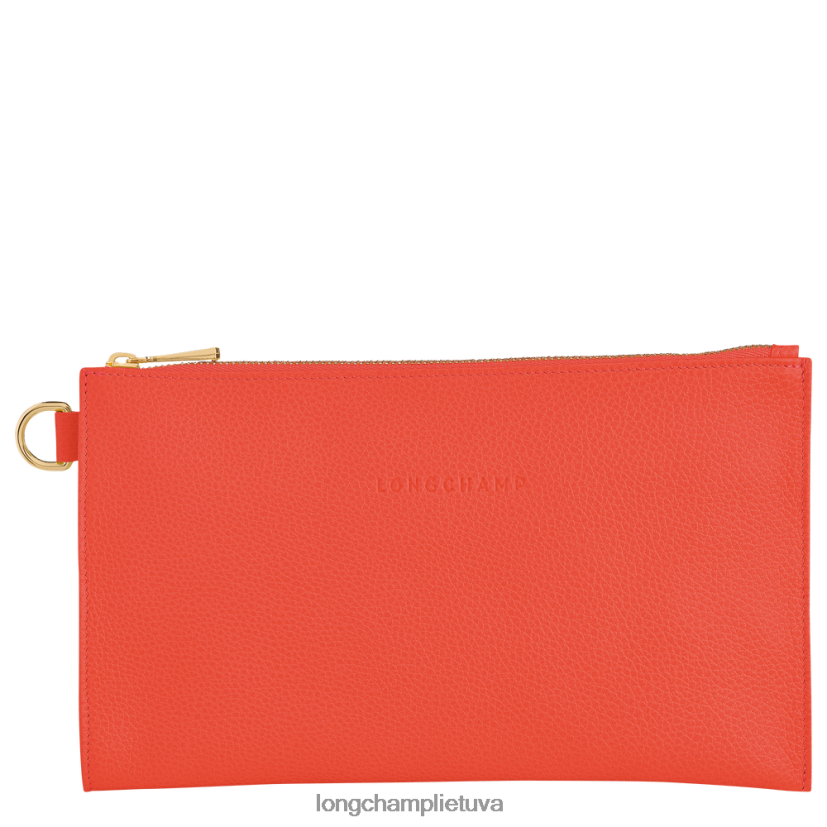 Longchamp le foulonne maišelis oranžinė moterys odos gaminiai X6B2TB700