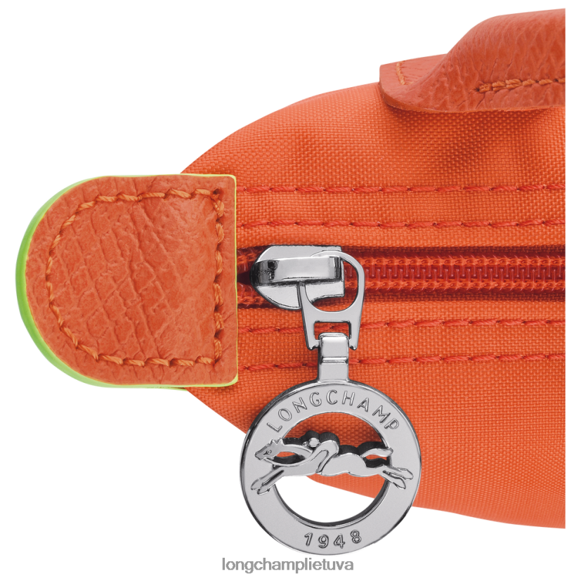 Longchamp le pliage žalias maišelis su rankena carot moterys odos gaminiai X6B2TB674