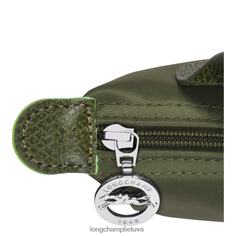 Longchamp le pliage žalias maišelis su rankena miškas moterys odos gaminiai X6B2TB670
