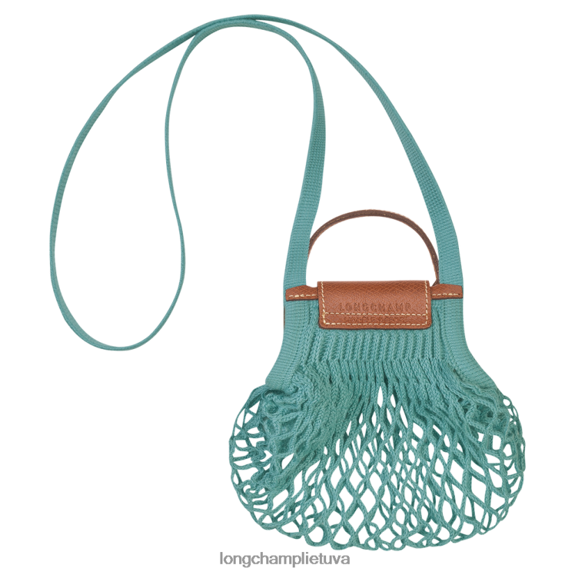 Longchamp le pliage filė tinklinis maišelis lagūnos moterys odos gaminiai X6B2TB219