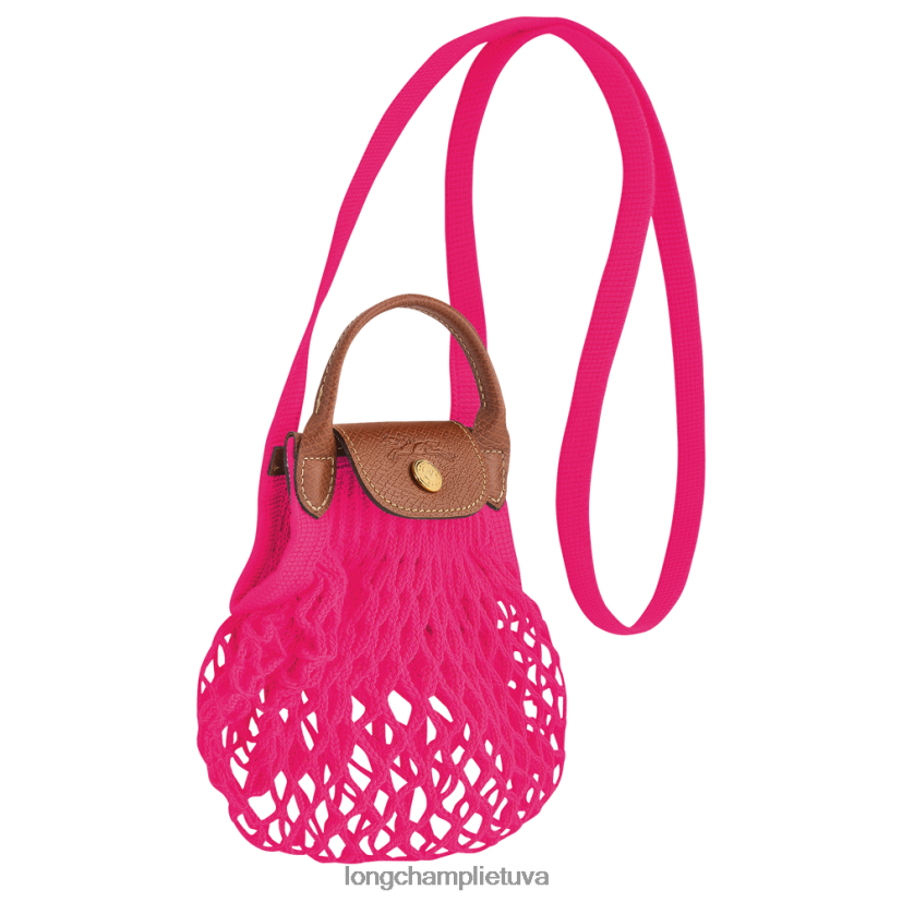 Longchamp le pliage filė tinklinis maišelis saldainiai moterys odos gaminiai X6B2TB220