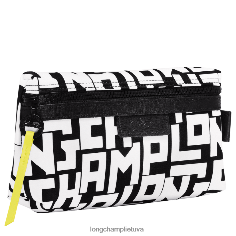Longchamp le pliage lgp maišelis juoda balta moterys odos gaminiai X6B2TB677