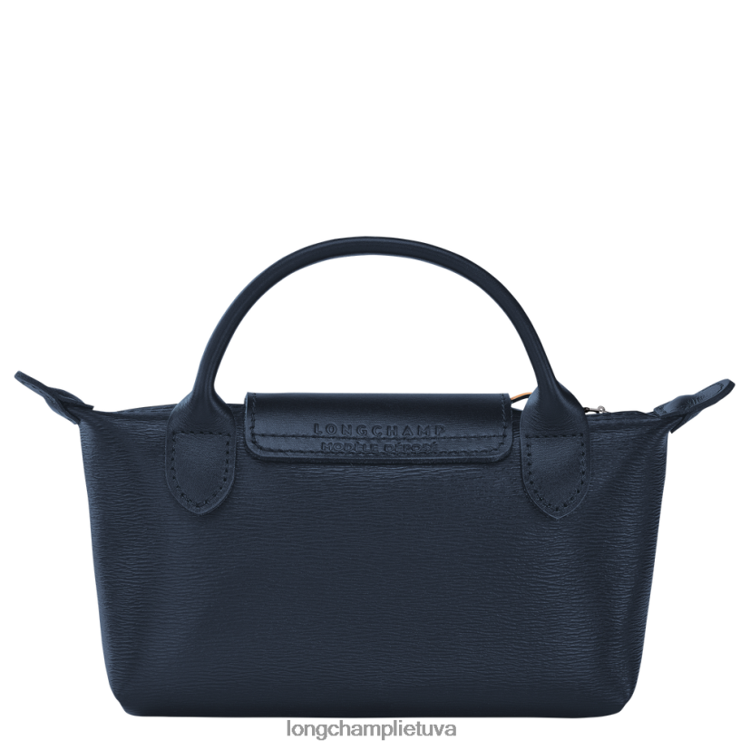 Longchamp le pliage miesto maišelis su rankena karinis jūrų laivynas moterys odos gaminiai X6B2TB680