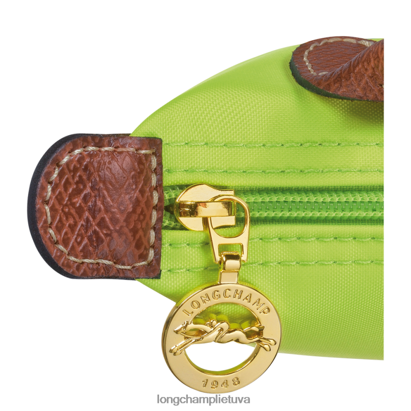 Longchamp le pliage originalus maišelis su rankena žalia šviesa moterys odos gaminiai X6B2TB663