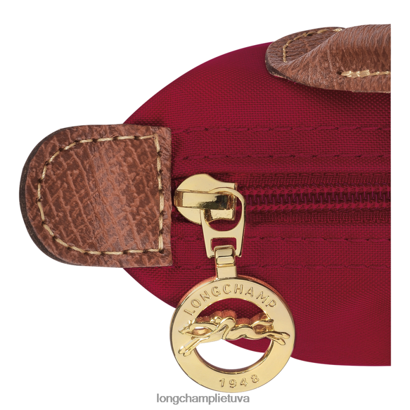 Longchamp le pliage originalus maišelis su rankena raudona moterys odos gaminiai X6B2TB664