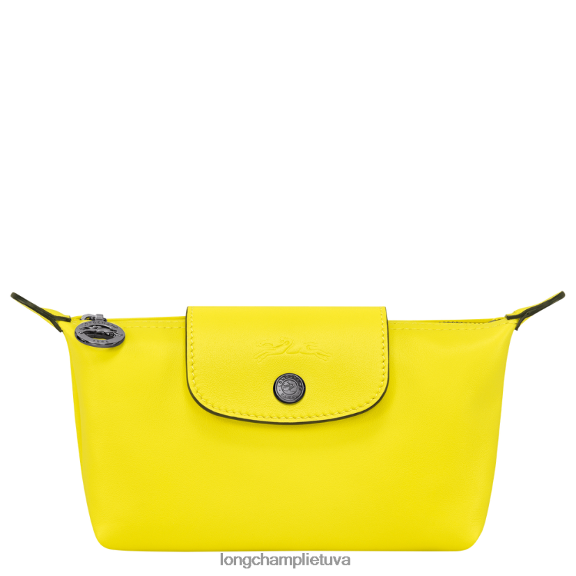 Longchamp le pliage papildomas maišelis citrina moterys odos gaminiai X6B2TB713