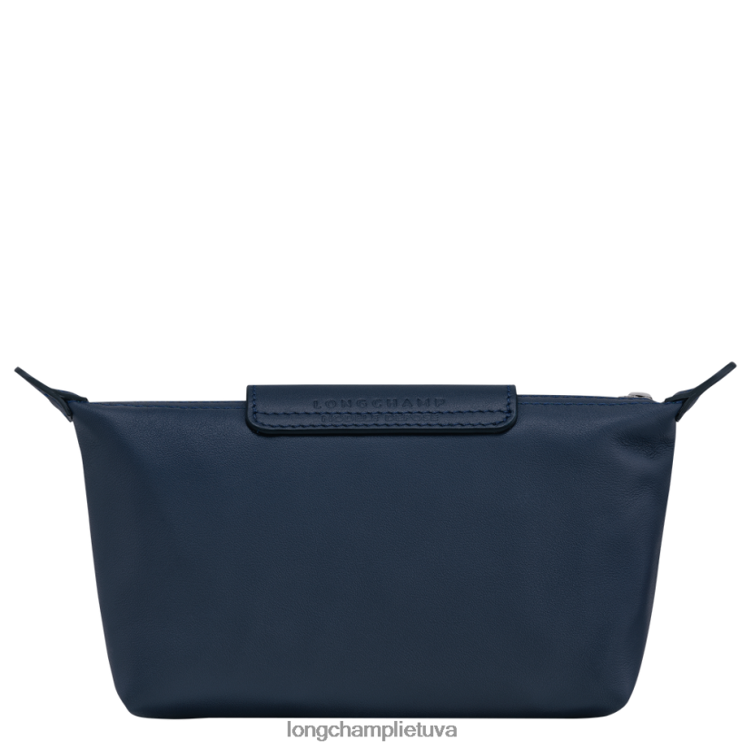 Longchamp le pliage papildomas maišelis karinis jūrų laivynas moterys odos gaminiai X6B2TB714