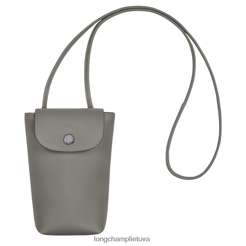 Longchamp le pliage xtra telefono dėklas su odiniais nėriniais vėžlys moterys odos gaminiai X6B2TB721