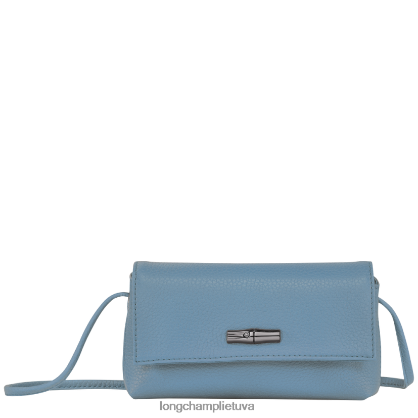 Longchamp roseau esminė sankaba šiferis moterys odos gaminiai X6B2TB12
