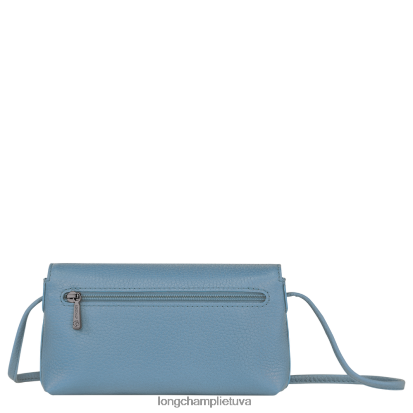 Longchamp roseau esminė sankaba šiferis moterys odos gaminiai X6B2TB12