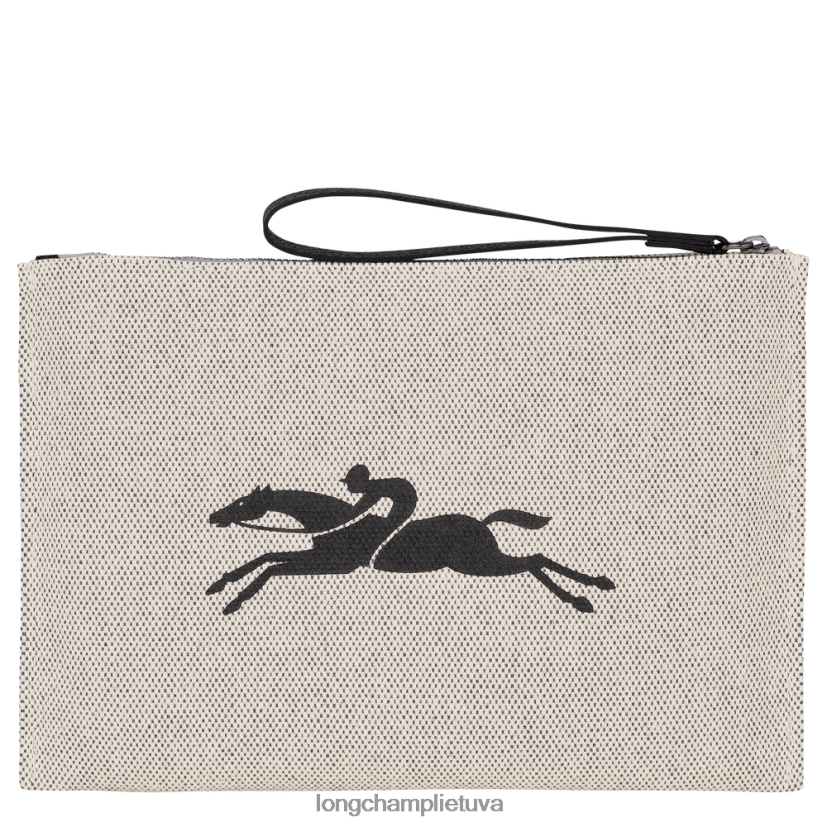 Longchamp roseau maišelis ekru moterys odos gaminiai X6B2TB681