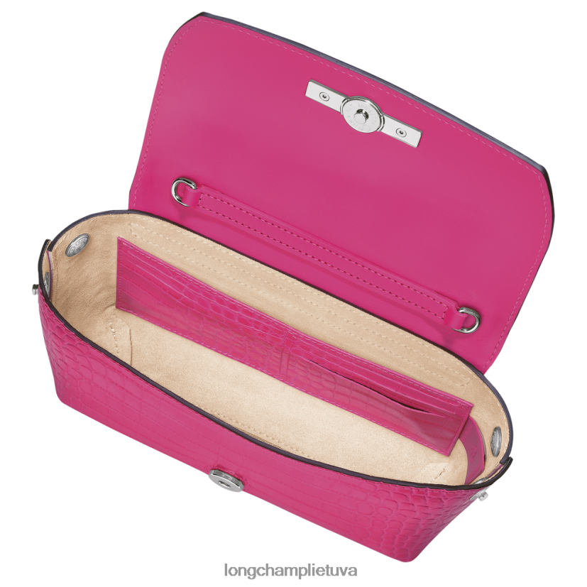 Longchamp roseau sankaba fuksija moterys odos gaminiai X6B2TB258