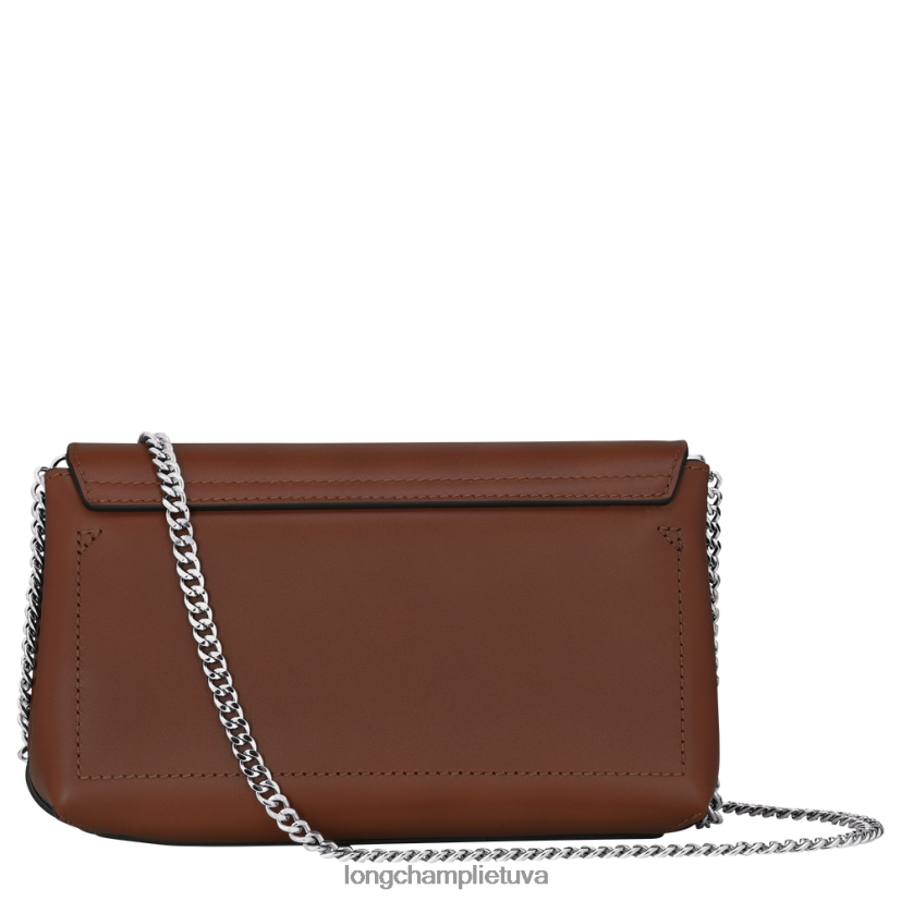 Longchamp roseau sankaba juodmedis moterys odos gaminiai X6B2TB247