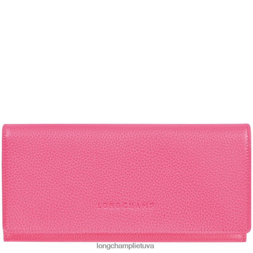 Longchamp le foulonne kontinentinė piniginė saldainiai moterys odos gaminiai X6B2TB607