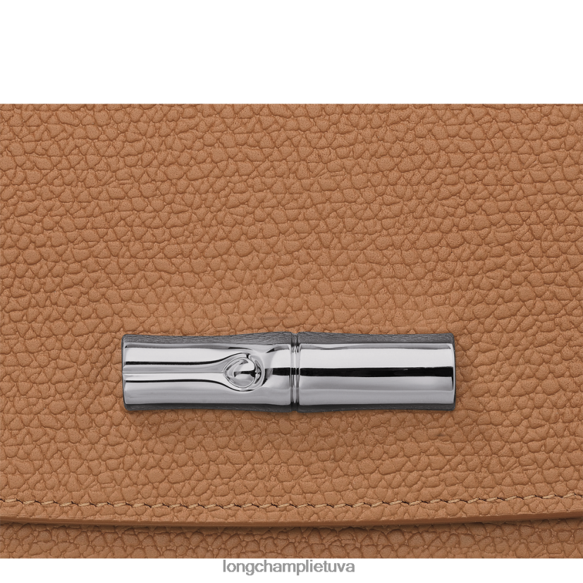 Longchamp roseau kontinentinė piniginė natūralus moterys odos gaminiai X6B2TB588