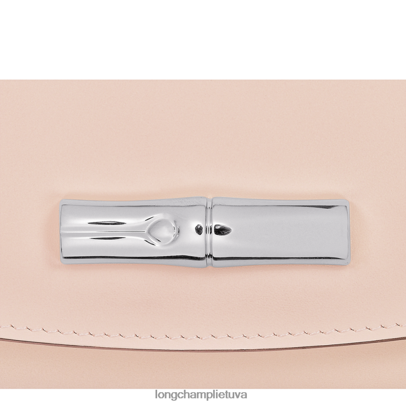 Longchamp roseau piniginė blyškiai rožinė moterys odos gaminiai X6B2TB564