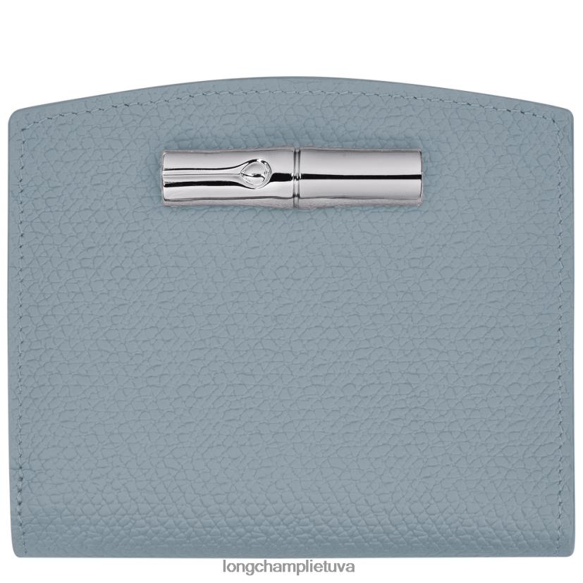 Longchamp roseau piniginė debesėlis mėlynas moterys odos gaminiai X6B2TB585