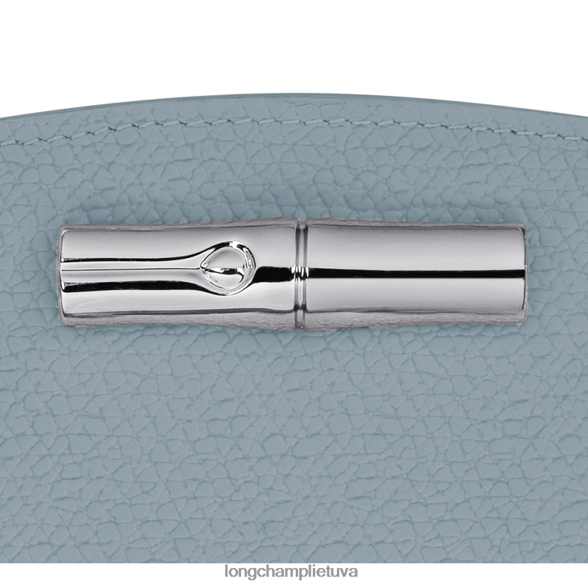 Longchamp roseau piniginė debesėlis mėlynas moterys odos gaminiai X6B2TB585
