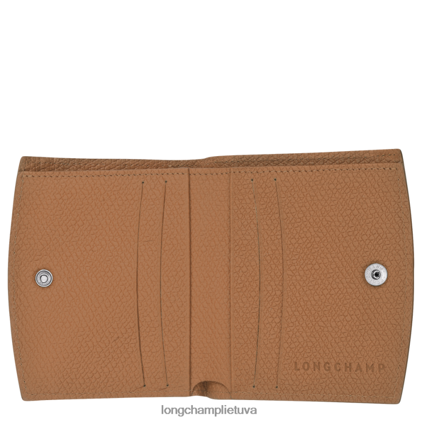 Longchamp roseau piniginė natūralus moterys odos gaminiai X6B2TB582