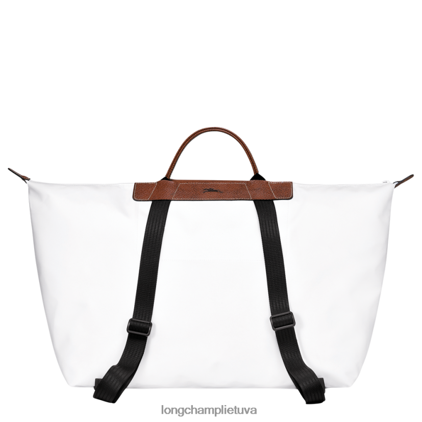Longchamp X D'heygere kelioninis krepšys / kuprinė baltas vyrų krepšiai X6B2TB833