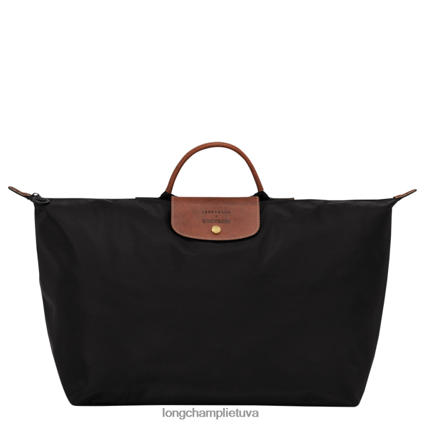 Longchamp X D'heygere kelioninis krepšys / kuprinė juodas vyrų krepšiai X6B2TB832