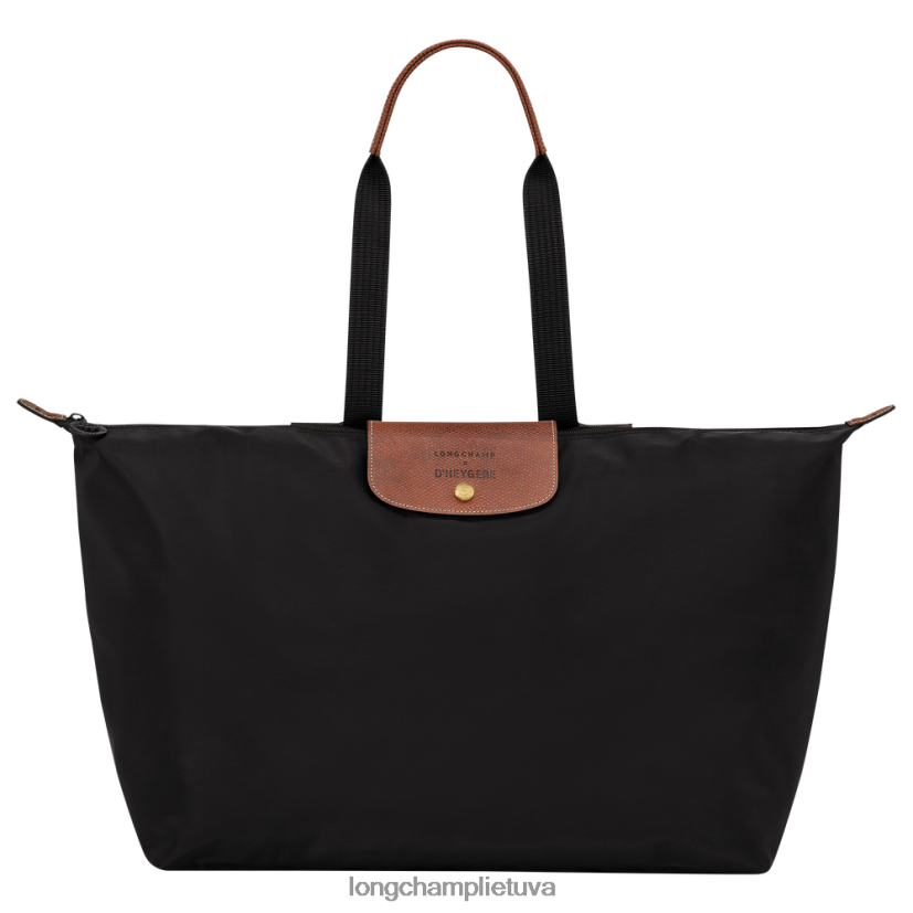 Longchamp X D'heygere kelioninis krepšys / kuprinė juodas vyrų krepšiai X6B2TB832