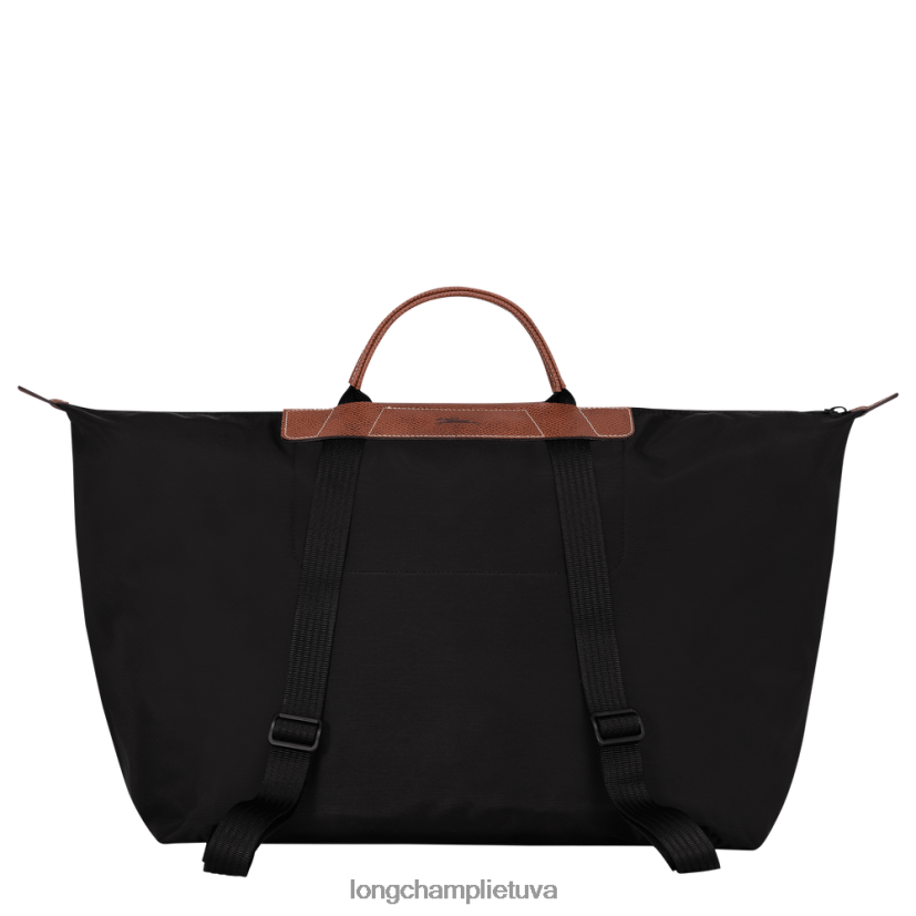 Longchamp X D'heygere kelioninis krepšys / kuprinė juodas vyrų krepšiai X6B2TB832