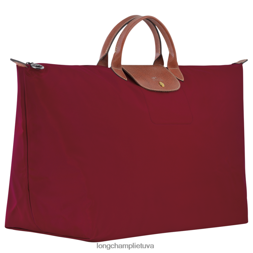 Longchamp le pliage originalus kelioninis krepšys raudona vyrų krepšiai X6B2TB814