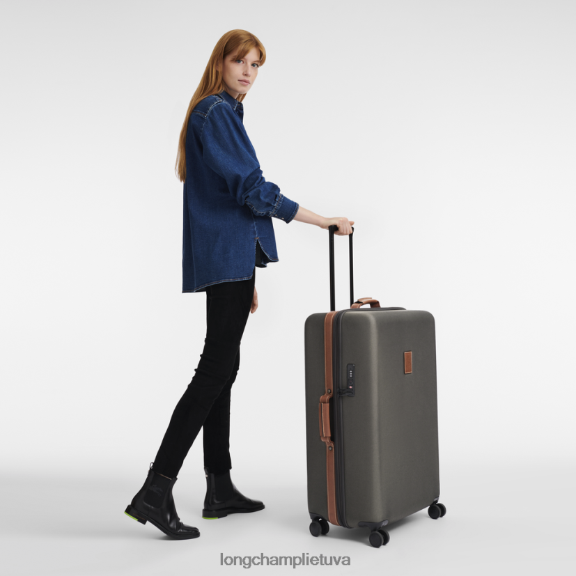 Longchamp Boksfordo lagaminas rudas vyrų krepšiai X6B2TB844