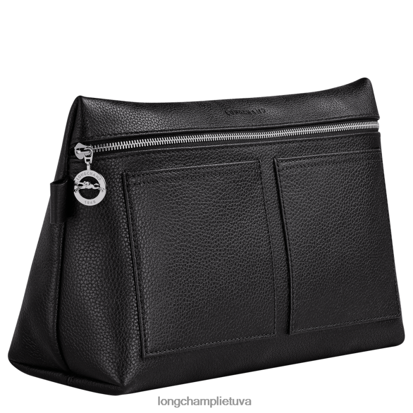 Longchamp le foulonne tualeto reikmenų dėklas juodas vyrų krepšiai X6B2TB870