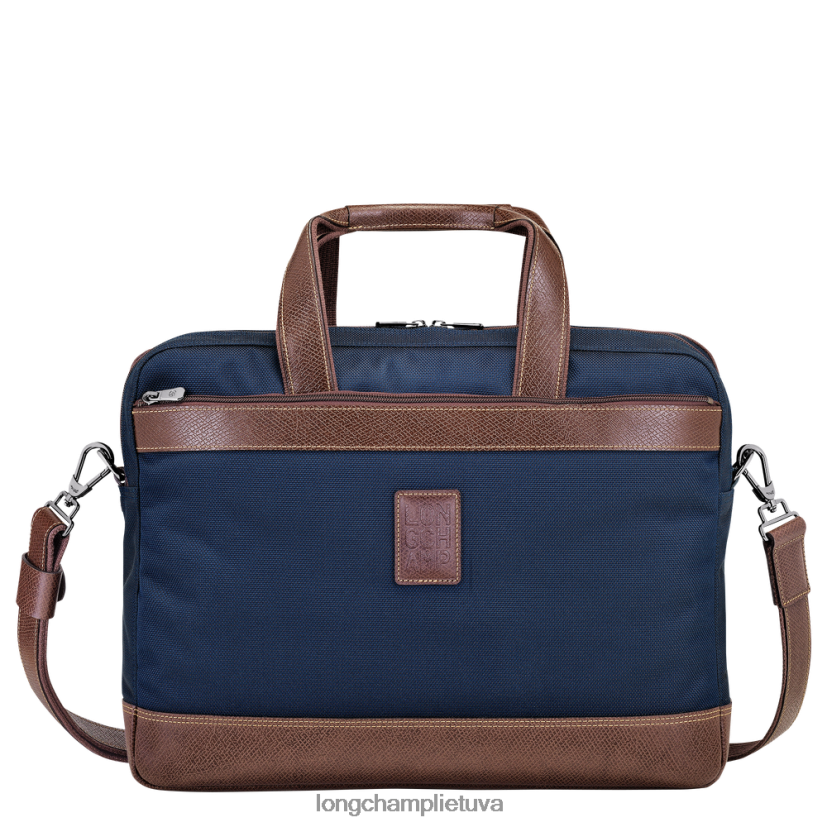 Longchamp Boksfordo portfelis mėlyna vyrų krepšiai X6B2TB1089