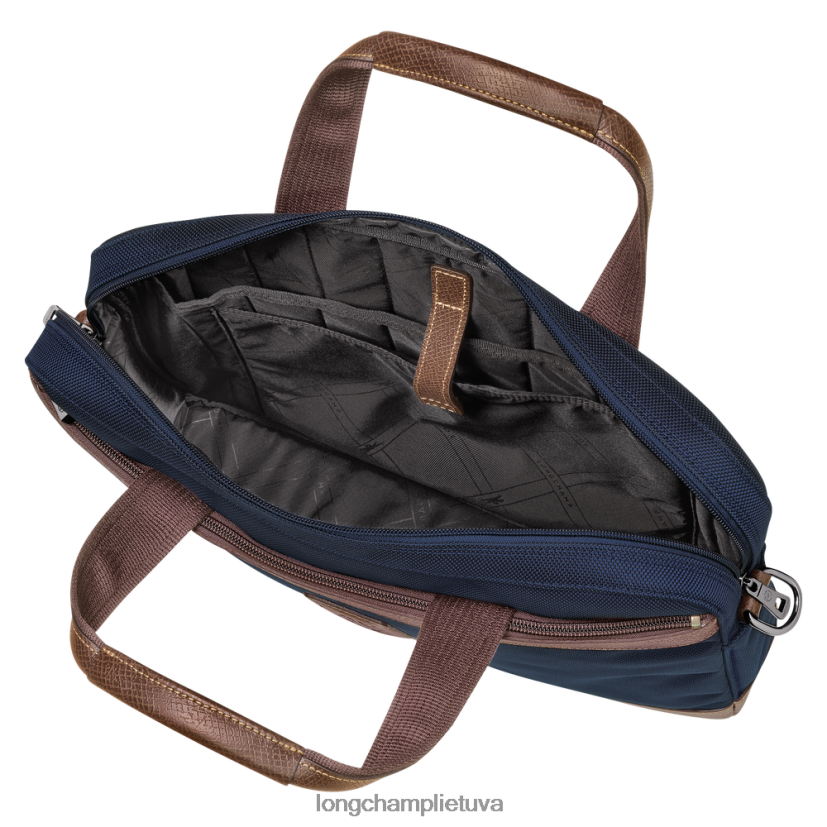 Longchamp Boksfordo portfelis mėlyna vyrų krepšiai X6B2TB1095