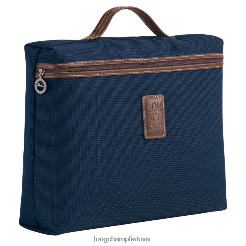 Longchamp Boksfordo portfelis mėlyna vyrų krepšiai X6B2TB1099