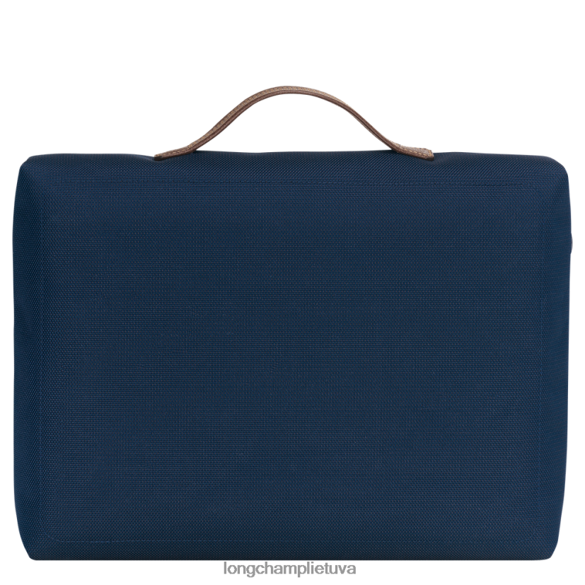 Longchamp Boksfordo portfelis mėlyna vyrų krepšiai X6B2TB1099