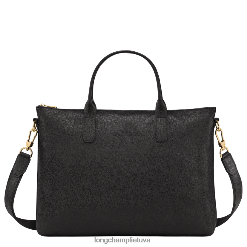 Longchamp le foulonne portfelis juodas vyrų krepšiai X6B2TB467