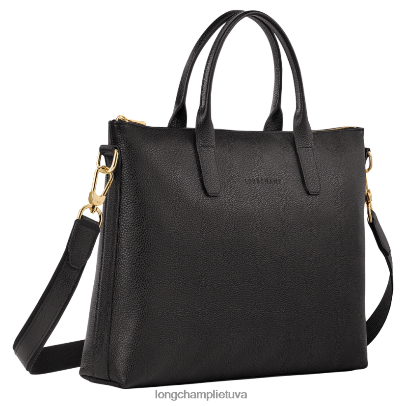 Longchamp le foulonne portfelis juodas vyrų krepšiai X6B2TB467