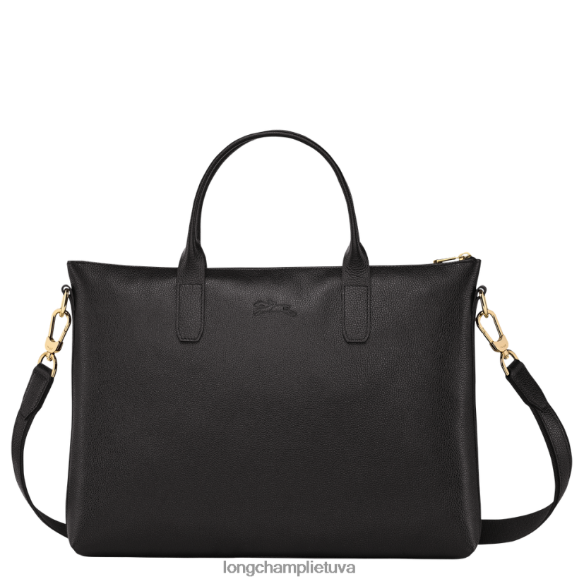 Longchamp le foulonne portfelis juodas vyrų krepšiai X6B2TB467