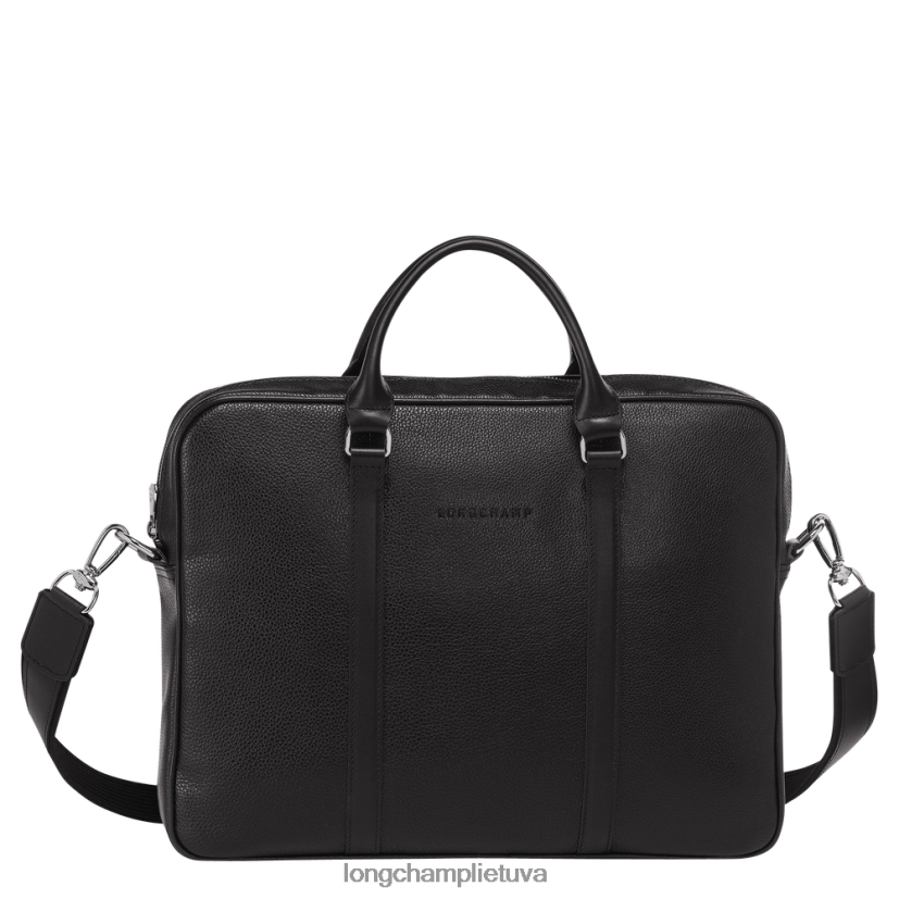 Longchamp le foulonne portfelis juodas vyrų krepšiai X6B2TB475