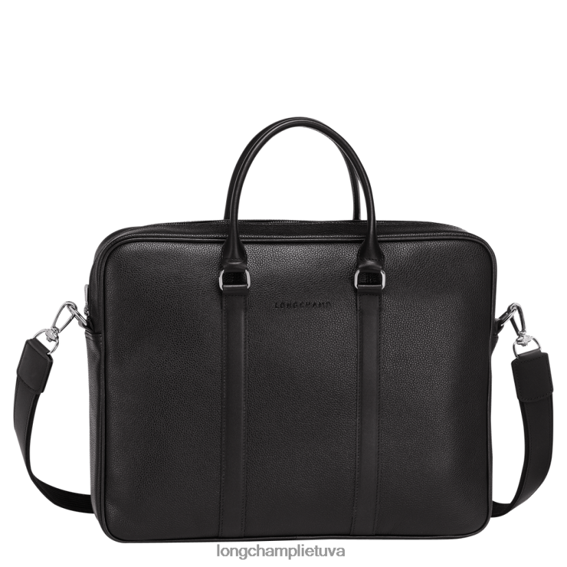Longchamp le foulonne portfelis juodas vyrų krepšiai X6B2TB478