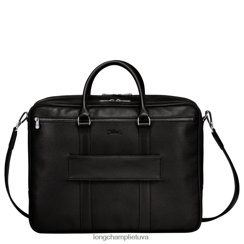 Longchamp le foulonne portfelis juodas vyrų krepšiai X6B2TB481