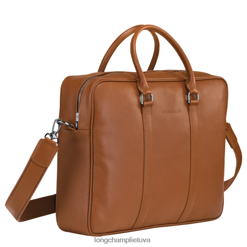 Longchamp le foulonne portfelis karamelė vyrų krepšiai X6B2TB1090