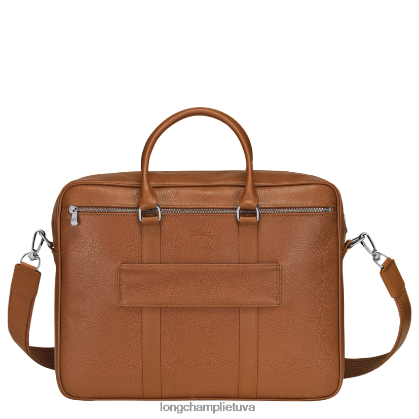 Longchamp le foulonne portfelis karamelė vyrų krepšiai X6B2TB1090