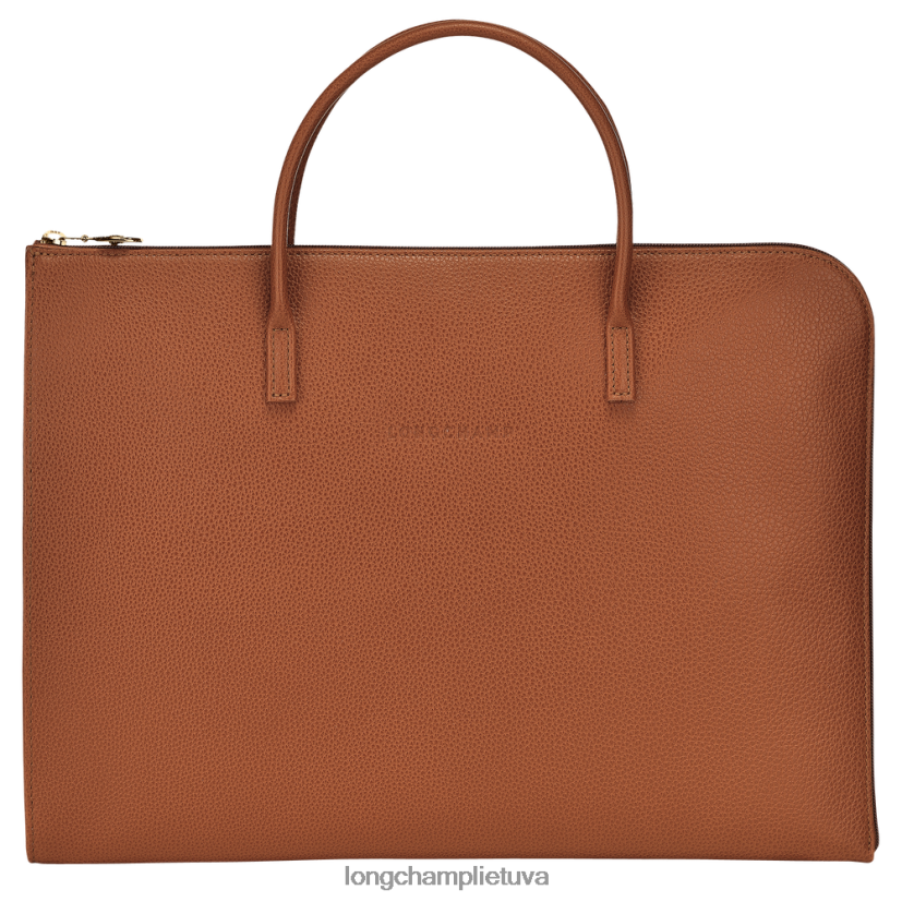 Longchamp le foulonne portfelis karamelė vyrų krepšiai X6B2TB471