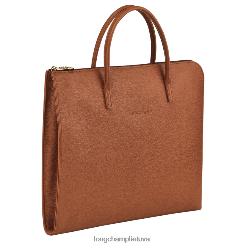 Longchamp le foulonne portfelis karamelė vyrų krepšiai X6B2TB471