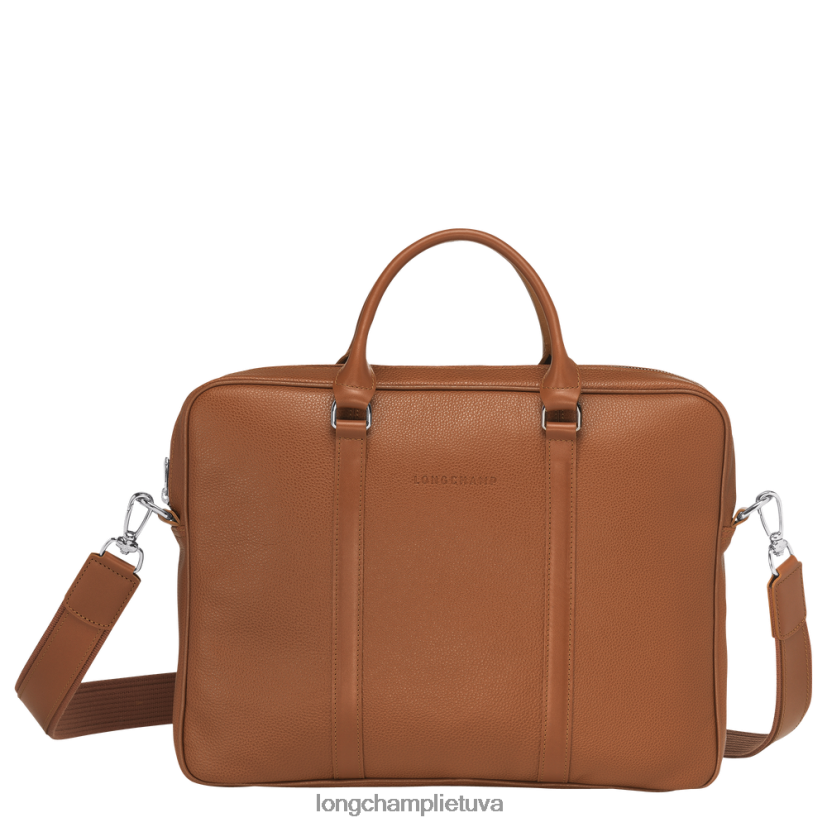 Longchamp le foulonne portfelis karamelė vyrų krepšiai X6B2TB477