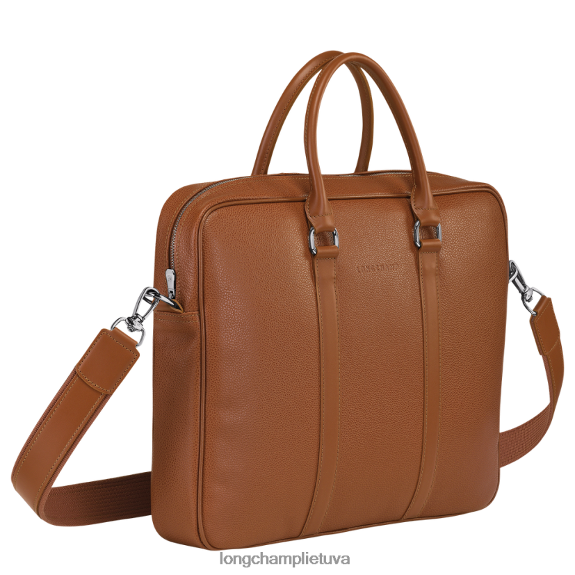Longchamp le foulonne portfelis karamelė vyrų krepšiai X6B2TB480